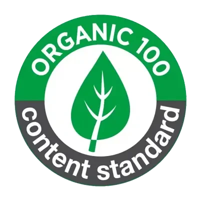 Organic Content Standard (OCS) 100 mark