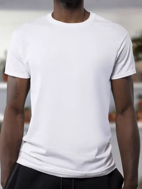 Plain cotton garment